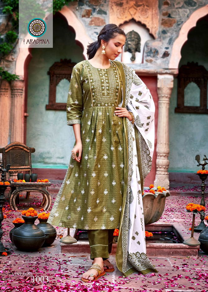 Vintage Vol 1 Aradhna Readymade Suits Catalog